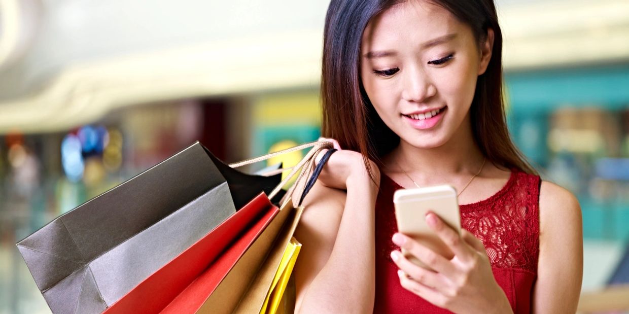 For the world to enjoy — woman shopping